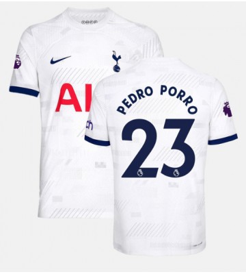 Tottenham Hotspur Pedro Porro #23 Koszulka Podstawowych 2023-24 Krótki Rękaw